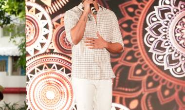 மகளிர் கல்லூரியின் விழாவில் கலந்து கொண்ட துருவ் விக்ரம்