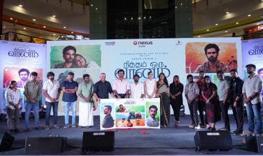 நித்தம் ஒரு வானம் படத்தின் படபிடிப்பின் போது பனி அதிசய சம்பவங்கள் நடைபெற்றது - நடிகர் அசோக் செல்வன் வியப்பு