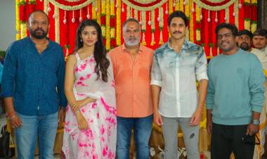Naga Chaitanya, Venkat Prabhu, Srinivasaa Chitturi, Srinivasaa Silver Screen’s Bilingual Film Huge Action Schedule Begins