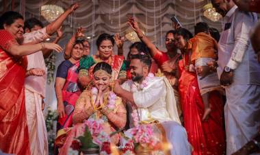 கோலாகலமாக நடைபெற்ற யூடியூப் பிரபலம், இயக்குநர் விஜயின் திருமணம்