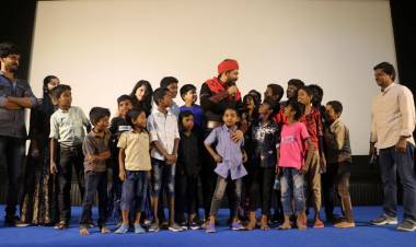 குழந்தைகளுக்காக பிரத்யேகமாகத் திரையிடப்பட்ட 'வீரன்' திரைப்படம்!