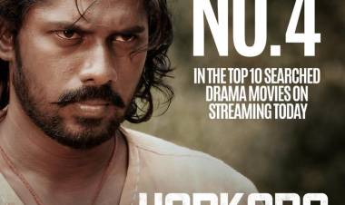 அமேசான் ப்ரைமில் இந்திய டாப்டென்னில் இடம்பிடித்த ஹர்காரா திரைப்படம் ! 