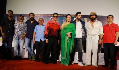 சந்தீப் ரெட்டி வங்கா, ரன்பீர் கபூர் கூட்டணியின் “அனிமல்” திரைப்பட பத்திரிக்கையாளர் சந்திப்பு