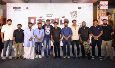Stone Bench Films & Zee Studios South in association with Invenio Origin present, Hari directorial, Actor Vishal starrer 'Rathnam' press meet