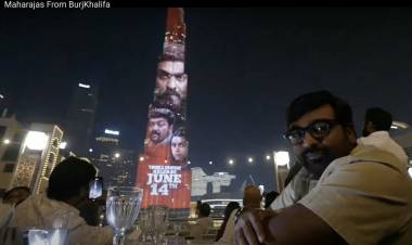 When the Land of Dubai celebrated Makkal Selvan Vijay Sethupathi’s Maharaja at Burj Khalifa!