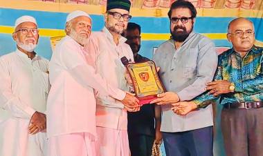 சின்னத்திரை நடிகர் சங்க தலைவர் சிவன் ஶ்ரீநிவாசனுக்கு “சாஹிப் ஜாதா” விருது.