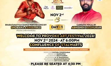 ஆரஞ்ச்வுட் வழங்கும் ’ப்ரோவோக் ஆர்ட் ஃபெஸ்டிவல் 2024’!