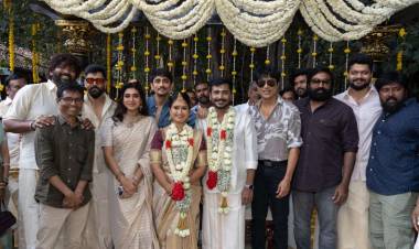 மதுரையில் கோலாகலமாக நடைபெற்ற இயக்குநர் எஸ். யூ. அருண் குமாரின் திருமணம்