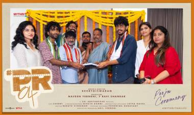 மைத்ரி மூவி மேக்கர்ஸ் தயாரிப்பில், கீர்த்தீஸ்வரன் இயக்கத்தில் நடிகர்கள் பிரதீப் ரங்கநாதன், மமிதா பைஜு நடிக்கும் #PR04 படம் பிரம்மாண்டமாக தொடங்கியது!