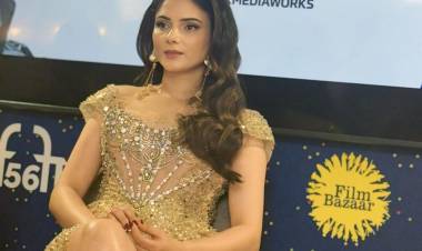 Actress and Producer Sezal Sharma dustbin officially premiered at Bharat Pavilion