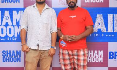 Canada-based Tamil celebrity RJ Sai to produce 2 Tamil films simultaneously; RJ Sai announces two films - 'Brain' directed by Vijay Sri G and 'Sham Dhoom' directed by Navin Kumar