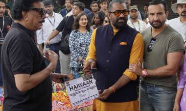 கே.வி.என். புரொடக்ஷன்ஸ் - தெஸ்பியன் பிலிம்ஸ் இணையும் ஹைவான் படப்பிடிப்பு தொடக்கம்!!