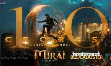 தேஜா சஜ்ஜா நடிப்பில், "மிராய்" திரைப்படம் – உலகளவில் 100 கோடி வசூல், அமெரிக்காவில் மட்டும் $2 மில்லியன் வசூல் செய்து சாதனை