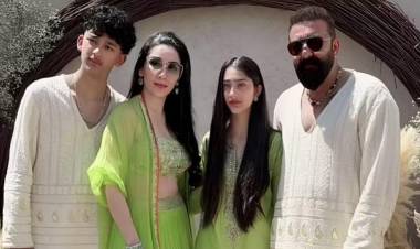 Sanjay Dutt Celebrates 18th Anniversary With Maanayata