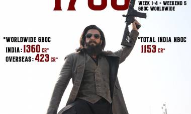 DHURANDHAR THE REVENGE AN ALL-TIME BLOCKBUSTER, SURGES PAST ₹1,783 CRORES WORLDWIDE