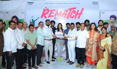 KPY Bala's next film ‘Rematch’ begins with grand pooja ceremony; Tamil cinema’s first badminton-based romantic sports drama