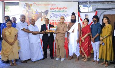 "திருக்குறள் 2 "  படப்பிடிப்பு இன்று பூஜையுடன்  துவங்கியது! 