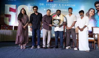 ‘கட்டா குஸ்தி 2’ வெற்றியை கொண்டாடிய படக்குழு… 50வது நாள் நன்றி அறிவிப்பு விழா!