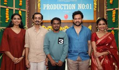 பரத் – ராஜேஷ் மாதவன் இணையும் கலகலப்பான ஃபேமிலி என்டர்டெய்னர்! பூஜையுடன் கோலாகலமாகத் தொடங்கியது !