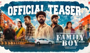 நடிகர் சூர்யாவால் ராமே ஆண்டாலும் ராவணே ஆண்டாலும் திரைப்படத்தில் கதாநாயகனாக அறிமுகமான இயக்குனர் மித்துன் மாணிக்கத்தின் திரைப்படம் ஃபேமிலி பாய் (Family Boy) - டீசர் வெளியீடு