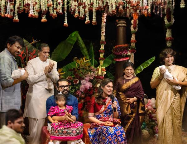 ராம் சரண் & உபாஸனா தங்கள் இரட்டைக் குழந்தைகளுக்கு வைத்த பெயர்கள்: சிவராம் மற்றும் அன்வீரா தேவி