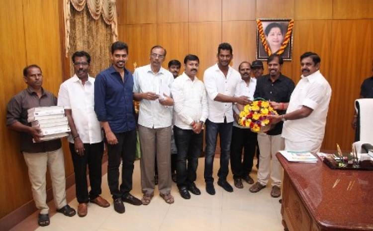 Tamil Film Producer Council thanks Honourable Tamil Nadu CM for Ilaiyaraaja 75 