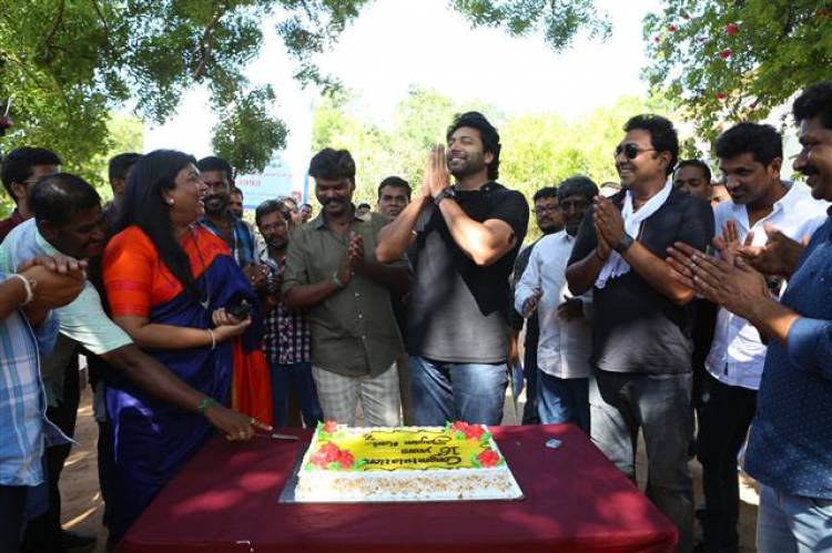 JAYAM RAVI's 25th Movie Pooja Stills