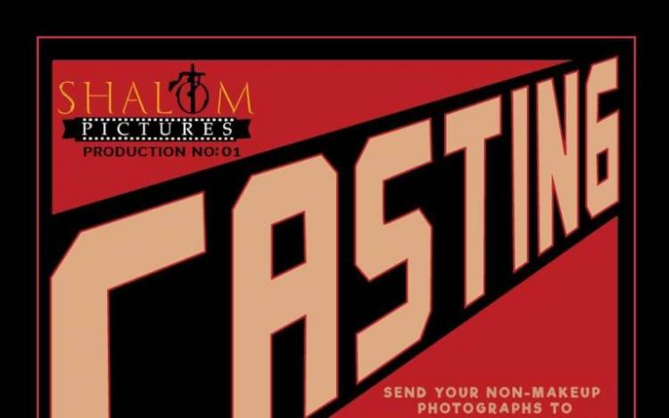 Casting Call for Production no.1 of Shalom Pictures