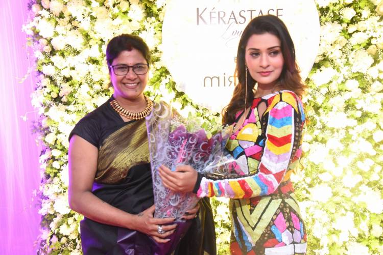 Actress Payal Rajput Inaugurates  Kerastase Lounge 