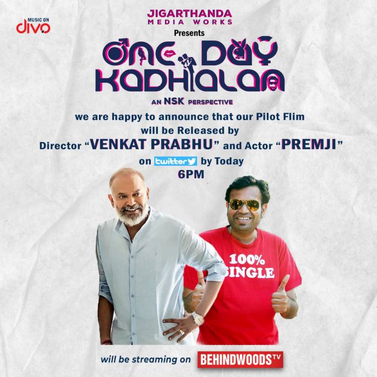 Our Pilot film OneDayKadhalan will be released by Today at 6PM !