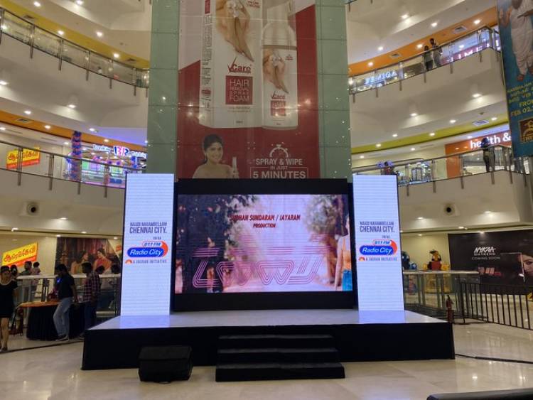  Second single MaragathaMaalai launch in forum mall vadapalani