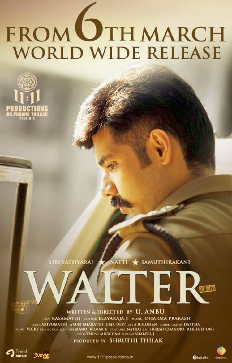 Actor Sibiraj Walter movie release on 6th March