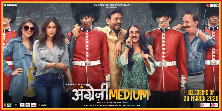 Dinesh Vijan’s Angrezi Medium' to now release on 13th March, 2020!