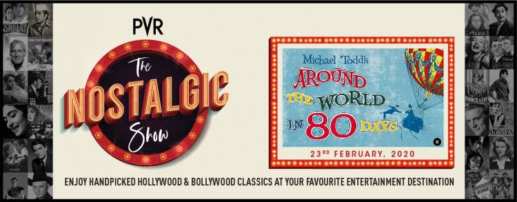 Watch Hollywood Classic ‘Around the world in 80 Days’ at PVR