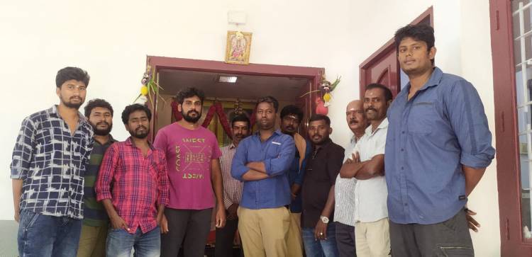 Actor Vishal in Chakra movie dubbing works start with Pooja today