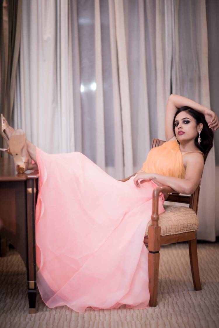 The bright & beautiful Actress NanditaSwetha latest photoshoot