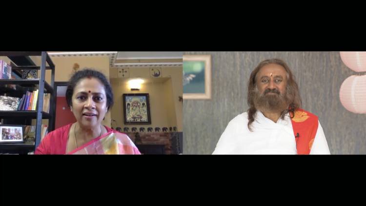 Director Gautam Menon in conversation with Shri Shri Ravishankar on this week’s Sinthanaigal Simplified