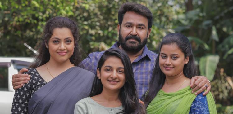 மோகன்லால், மீனா திரிஷ்யம் 2  படப்பிடிப்பு