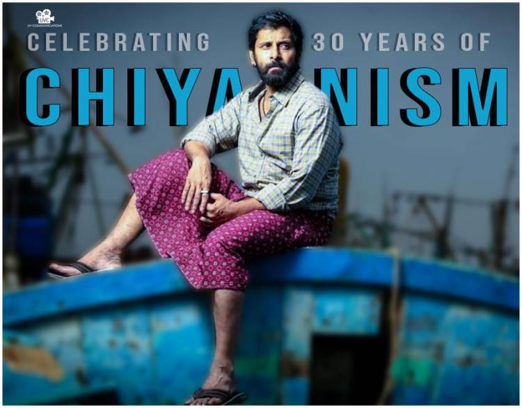 Congratulations #ChiyaanVikram sir for completing successful 30 years in Indian cinema 