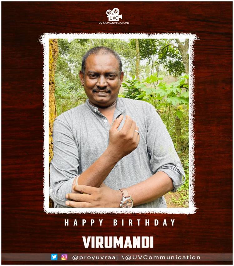 Wishing Director #Virumandi  a very Happy Birthday !   #HBDVirumandi