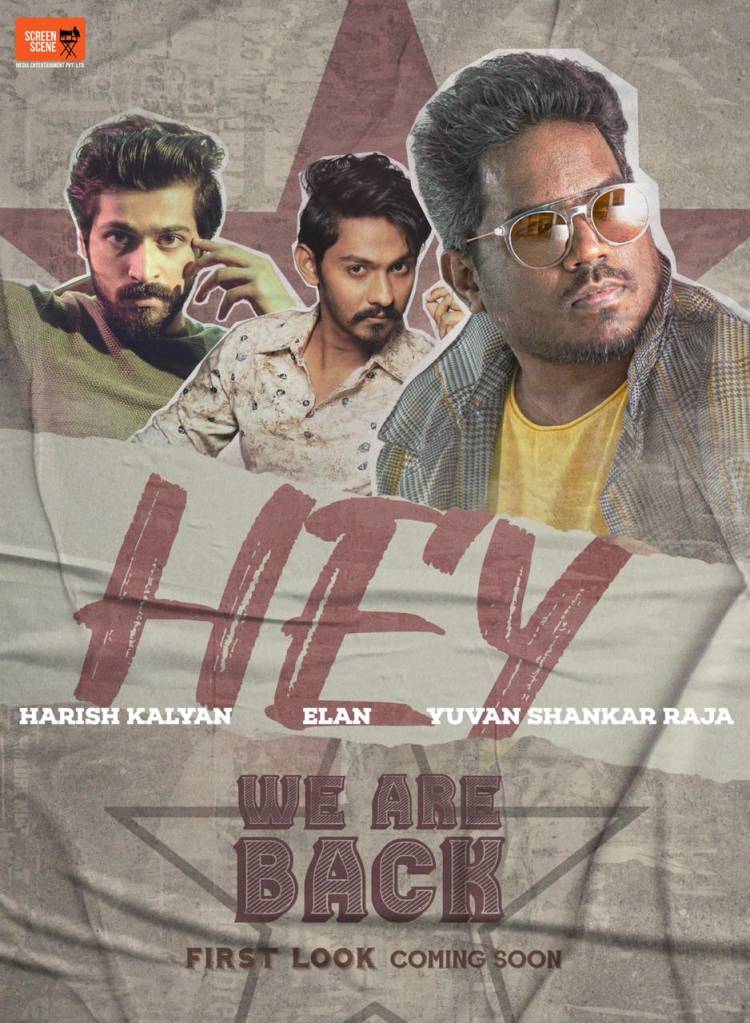 It's time to reveal the  #HEY H for-@iamharishkalyan  E for-@elann_t Y for-@thisisysr