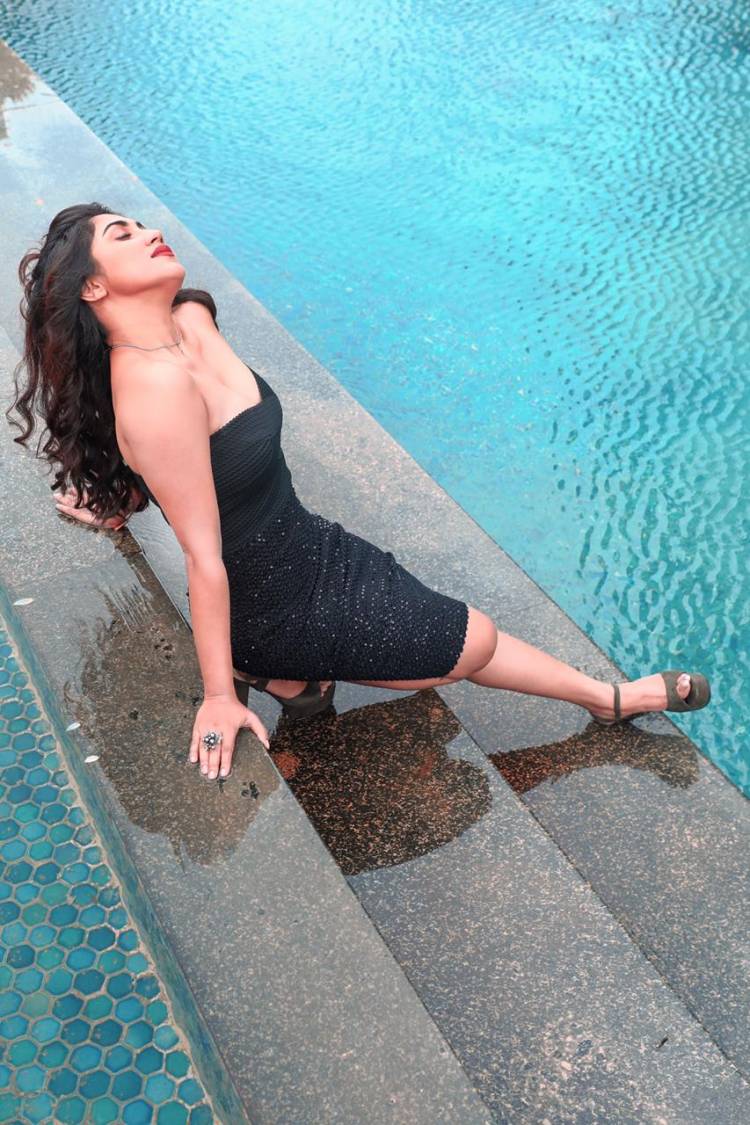 Check out these captivating pictures of actress #MeghaliMeenakshi from her latest  photoshoot.