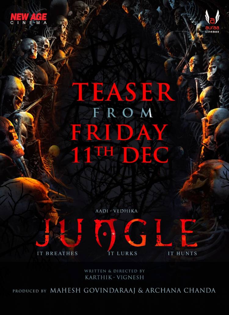 Bilingual Flick #JungleTheMovie 's Teaser Releasing this Friday !