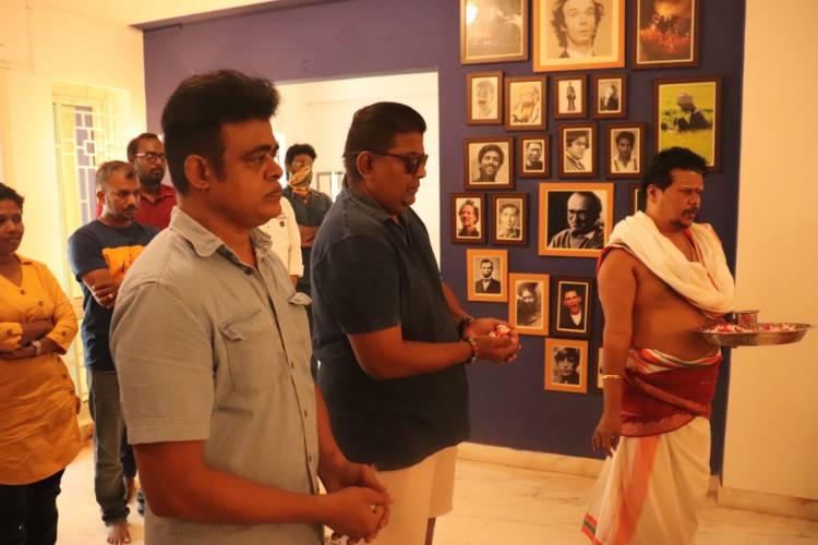 The Prominent Multi-Talented Director #Mysskin Started Off With His Upcoming Project #Pisasu-2 Today With Official Pooja.