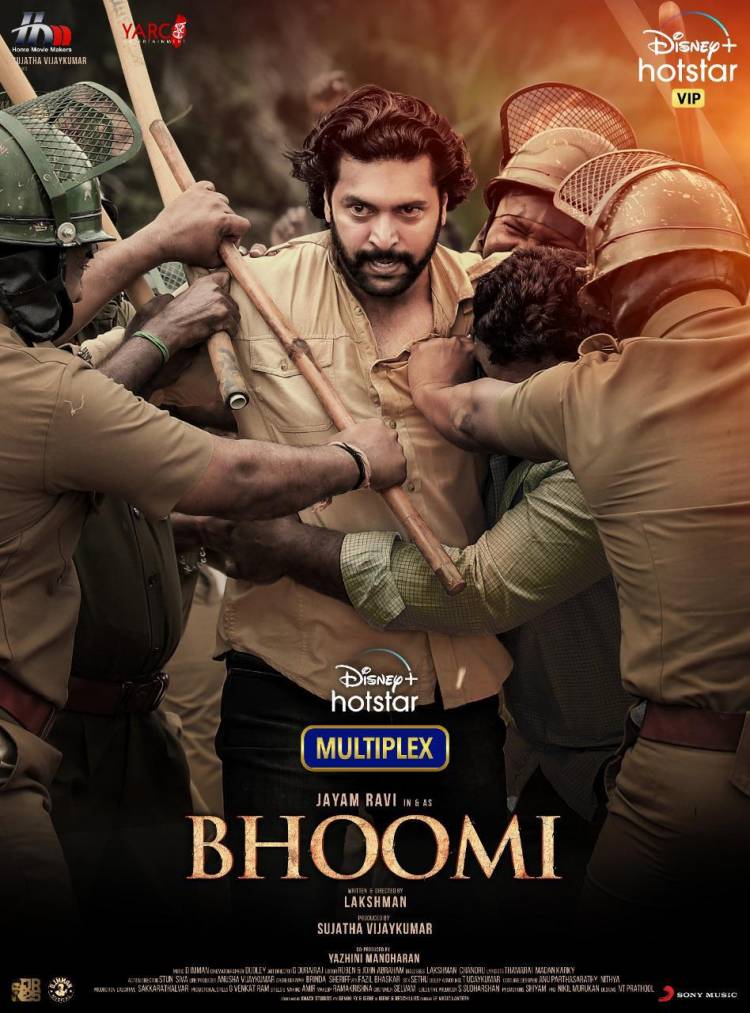The Next Biggie  @actor_jayamravi's Socio-thriller  #Bhoomi going to be a Direct Release in @DisneyplusHSVIP ! 
