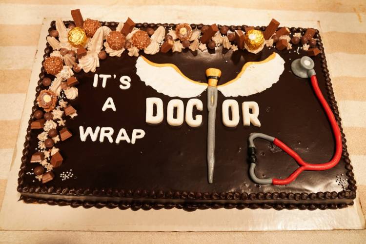 #Doctor shoot wrapped   #DOCTORWrapUp