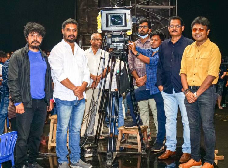 @Abhishek_films_  #RameshPPillai Presents #ProductionNo8  Produced by #RAbhishek #RAdhithya #RSiddarth  Starring #Prabhudeva @nambessan_ramya 