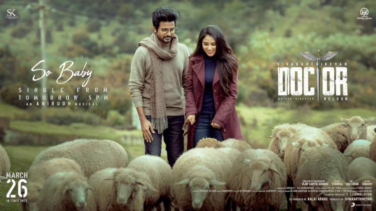 #DOCTOR next single #SoBaby is releasing tomorrow at 5 PM.