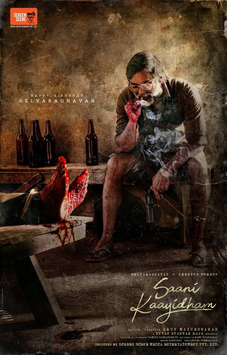 Saani happy bday to the genius @selvaraghavan wishes from the family of #SaaniKaayidham