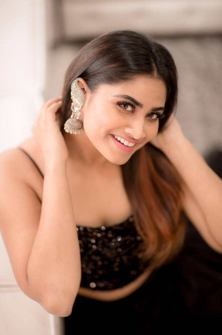 Actress #Shivani looks alluring in the recent photoshoot